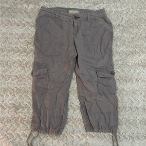 Vintage Banana Republic Cargo Capri Pants